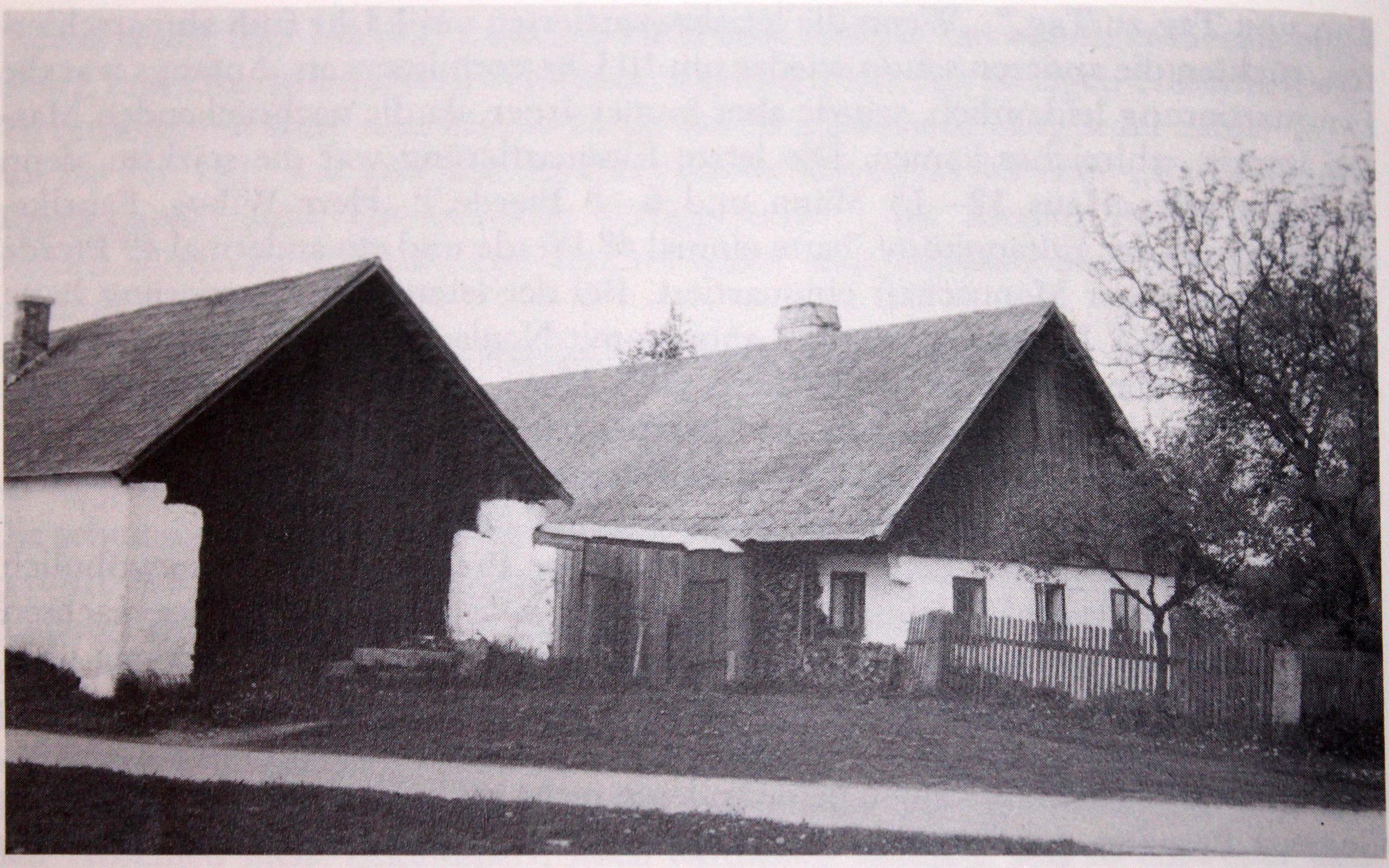 Aufnahme eines alten Hauses