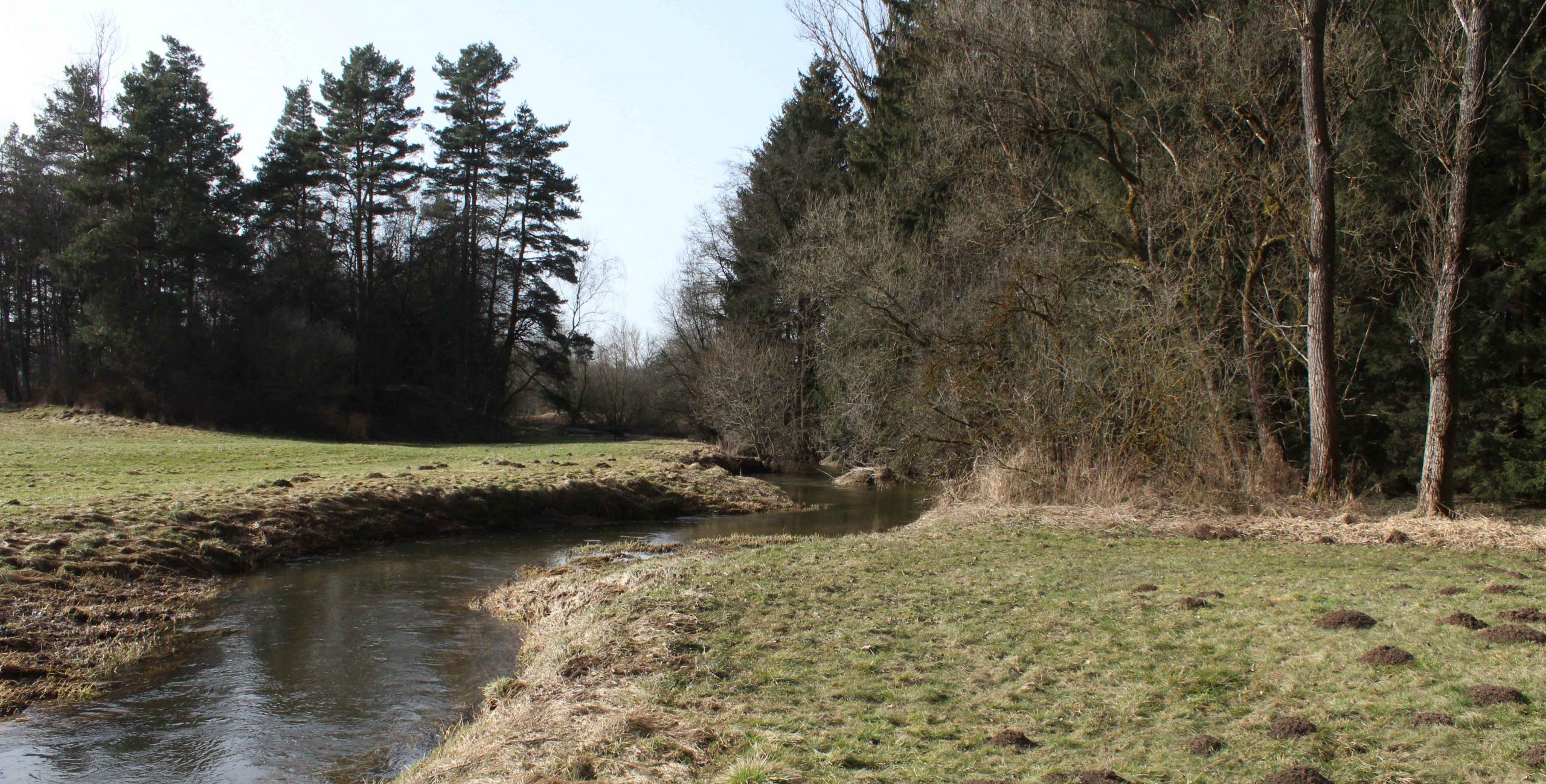Zusammenfluss von Romau und Braunau Zusammenfluss von Romau und Braunau